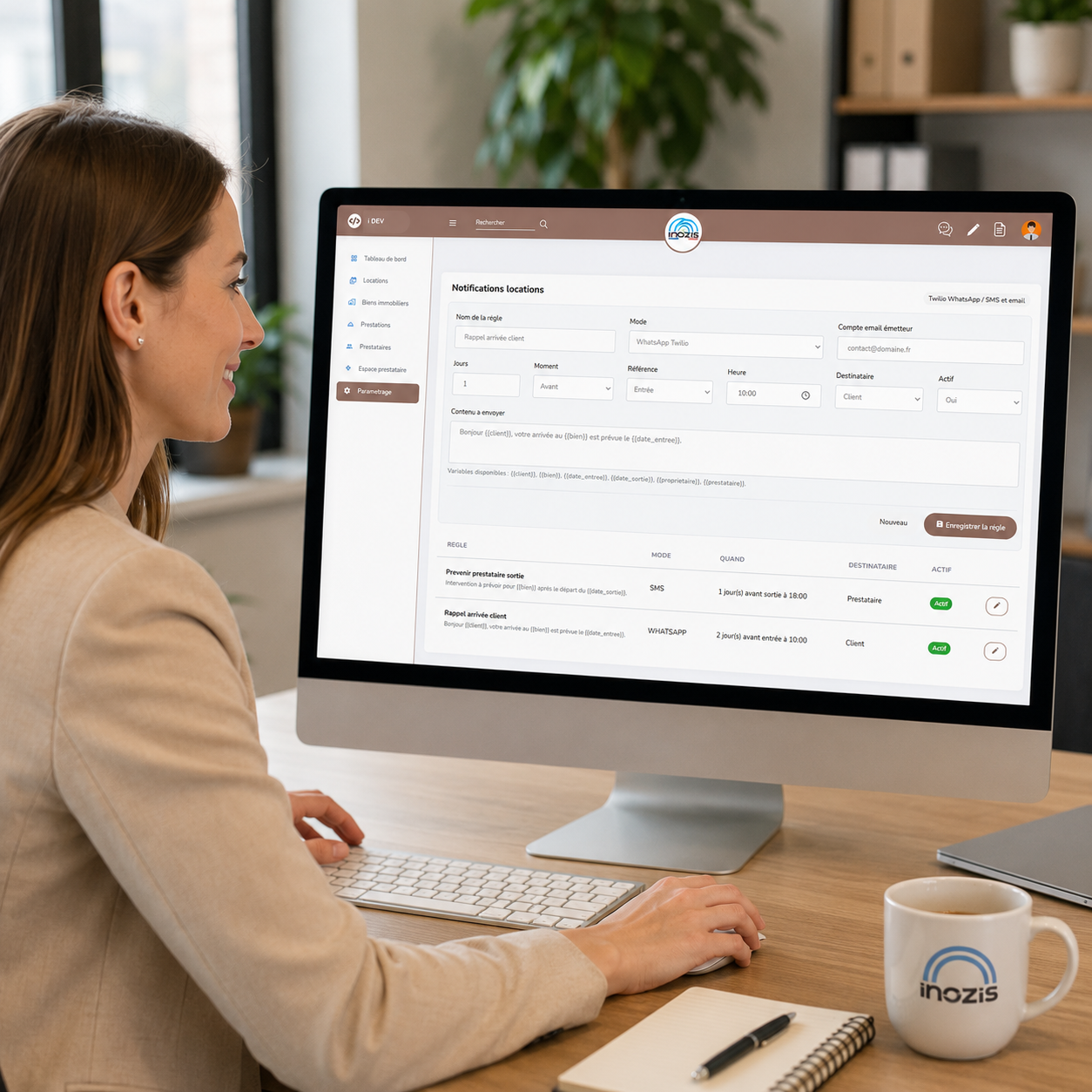 Logiciel i CONCIERGERIE pour gérer les locations et les prestations